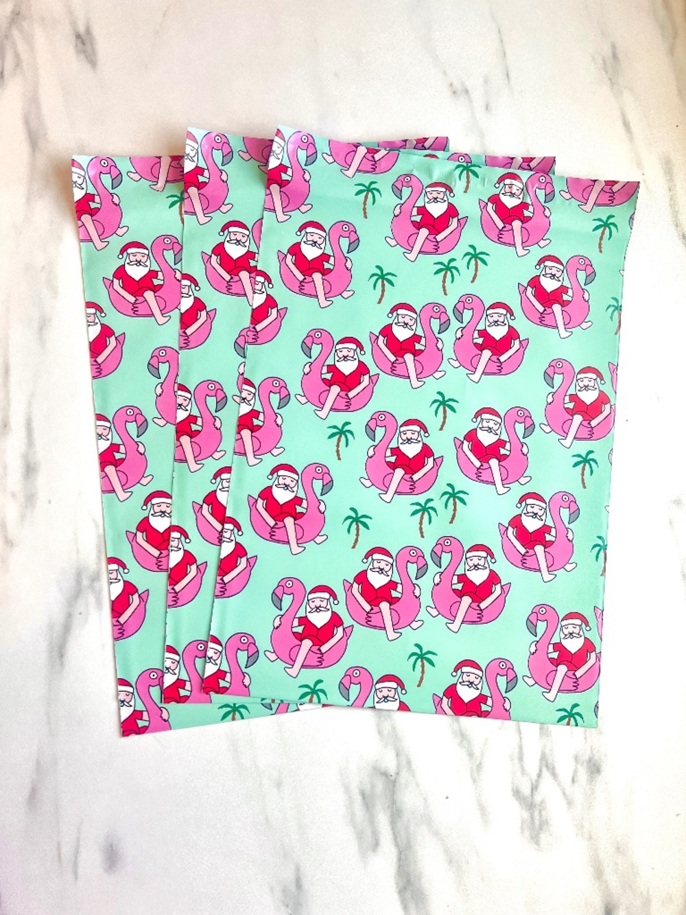 Christmas Poly Mailers Set of 25